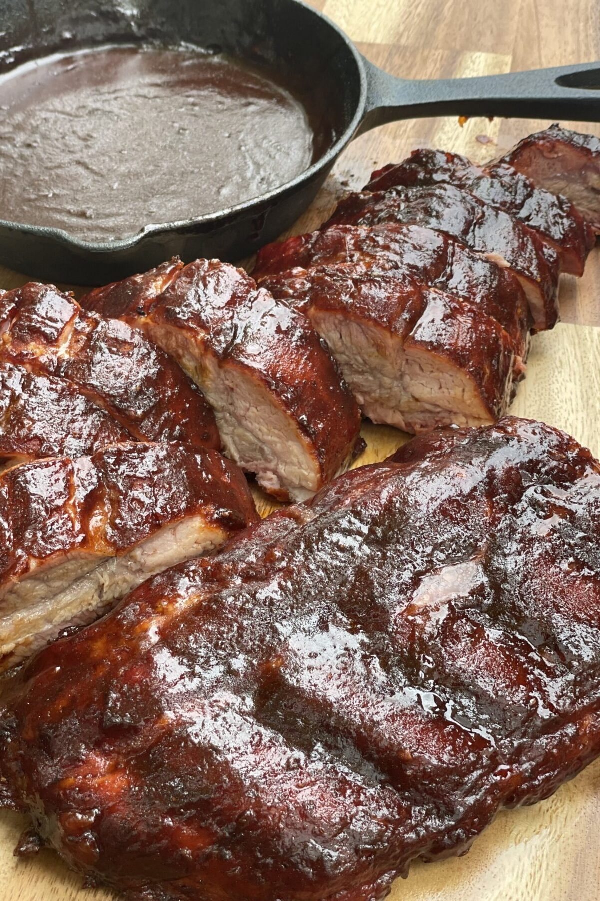 Dill Pickle Infused Barbecue Sauce Basic Smoked Ribs V3