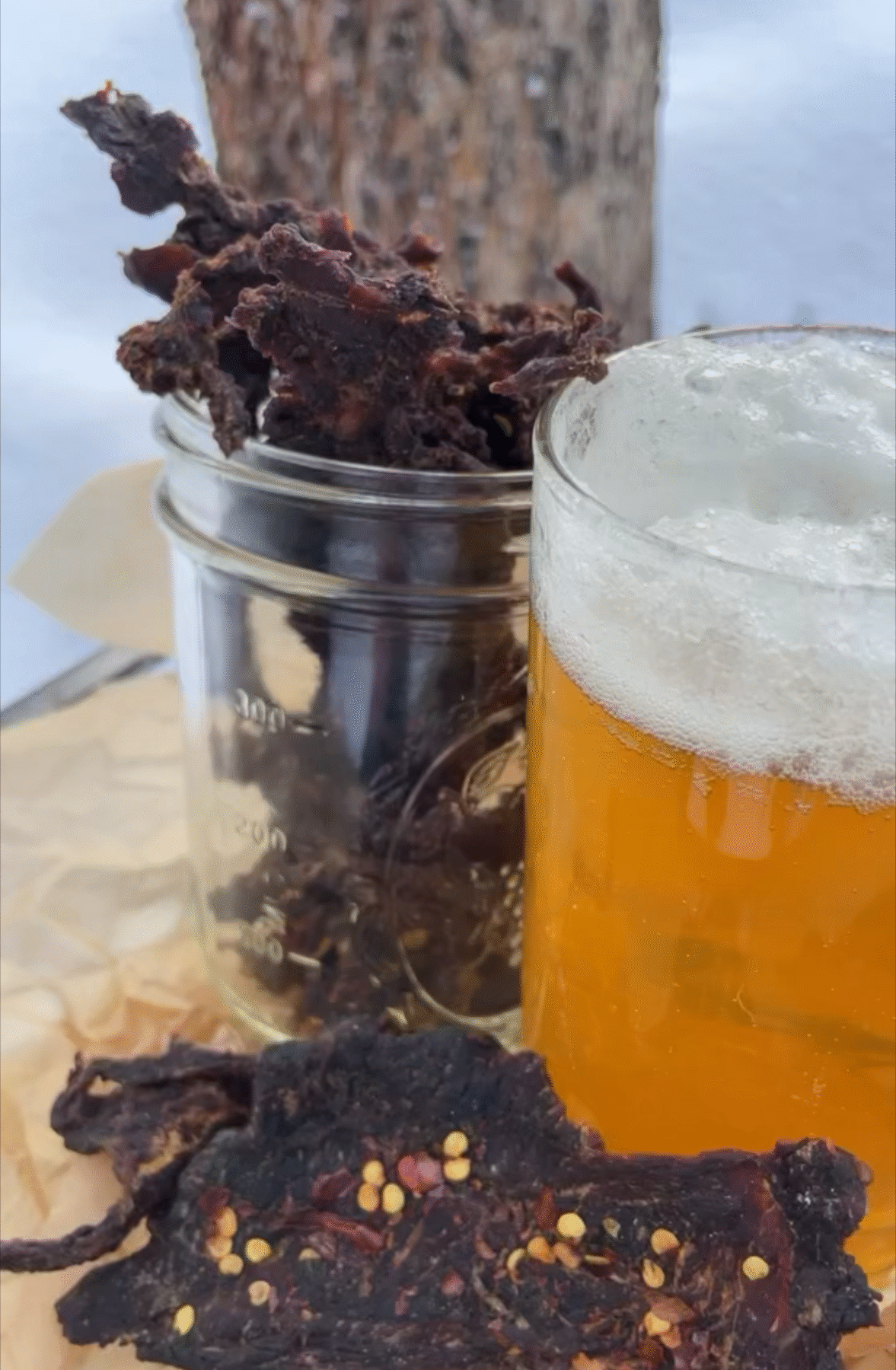 Basic, but Spicy, Beef Jerky - Cover