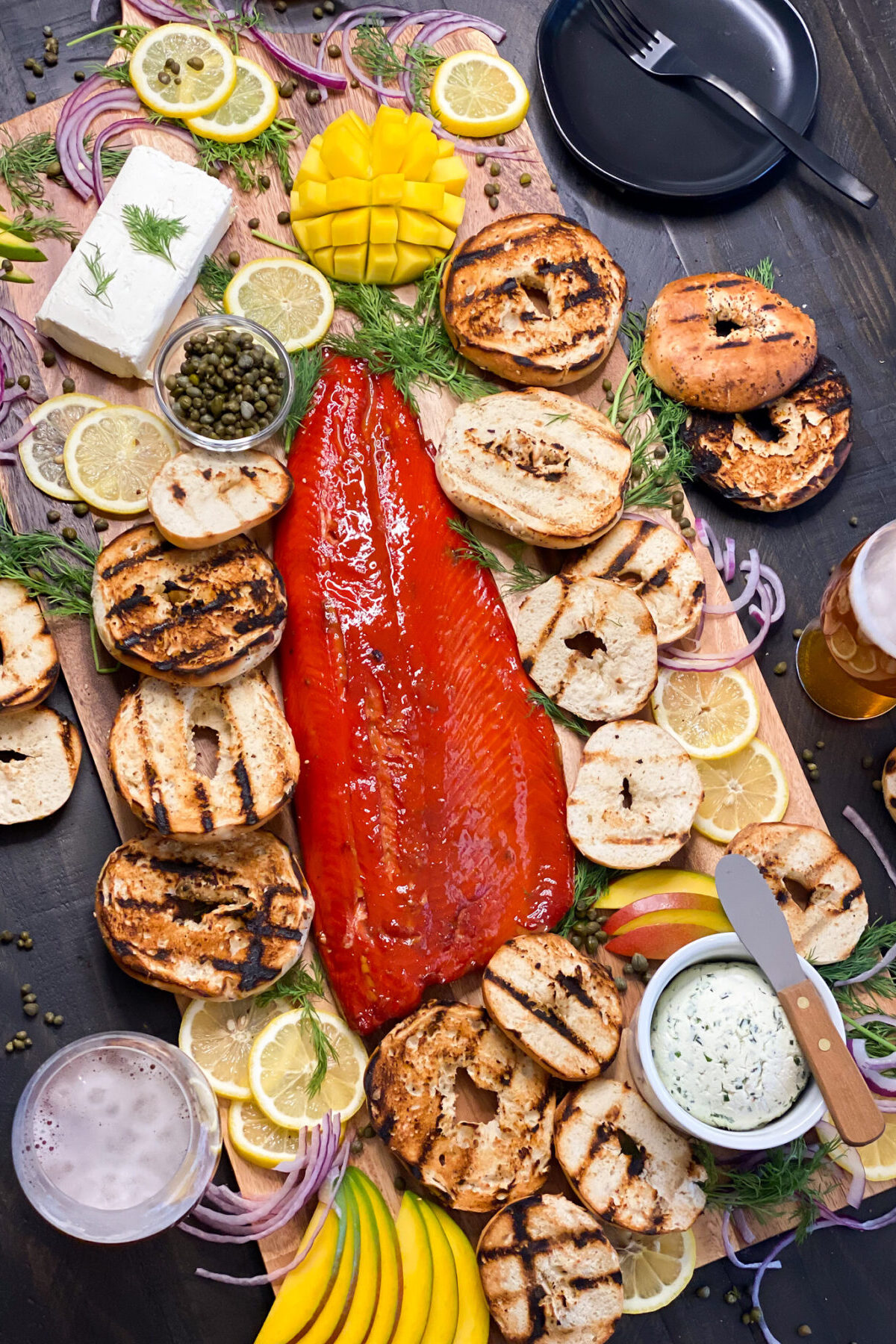 Mango Hot-Honey Smoked Salmon - Cover