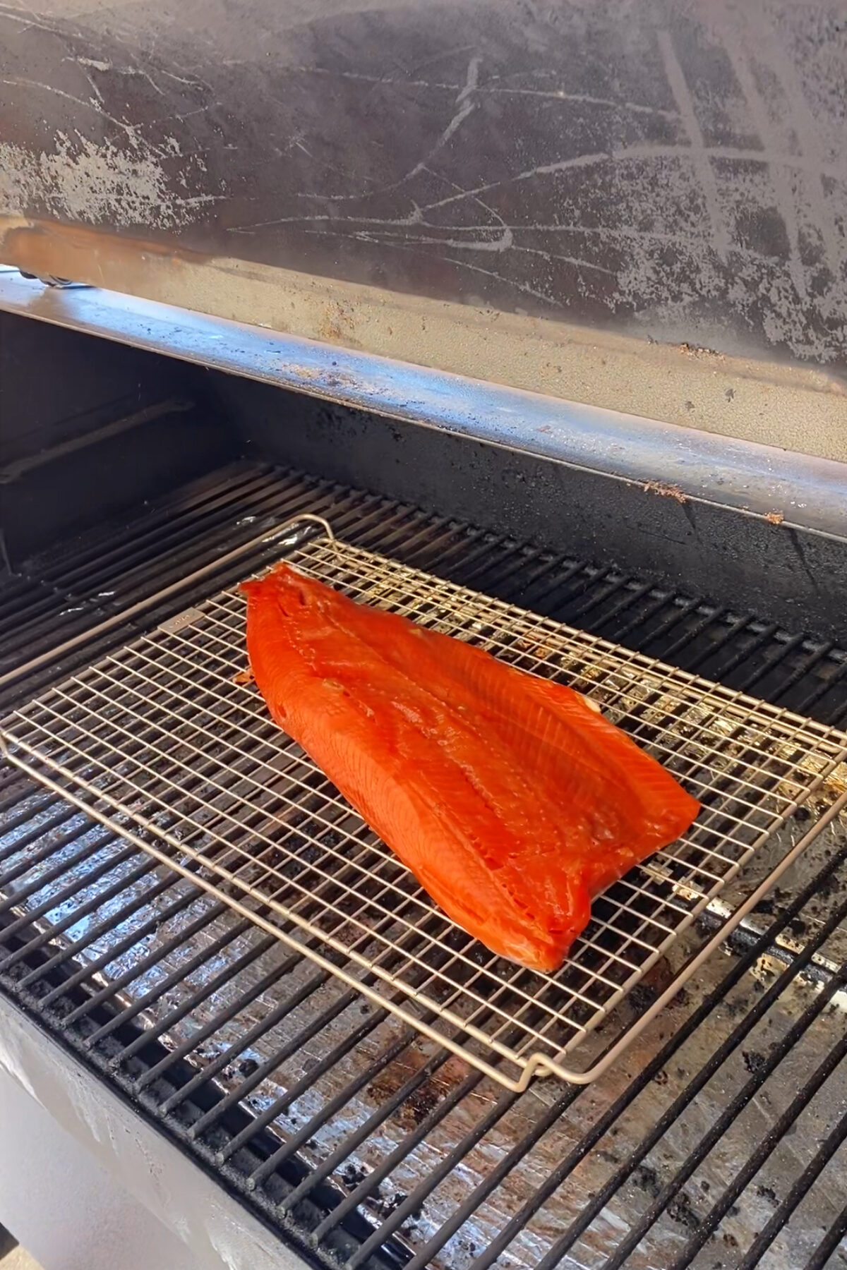 Mango Hot-Honey Smoked Salmon - Smoker