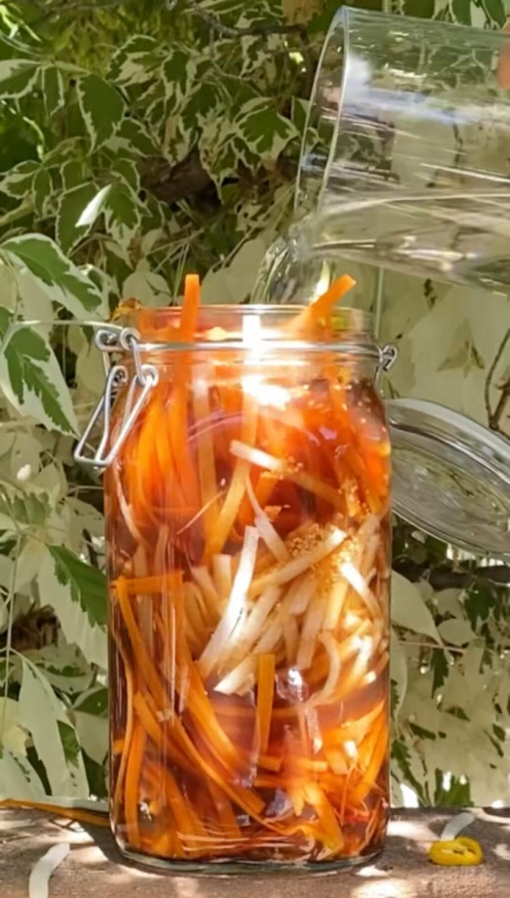Pickled Carrots and Daikon with Tamarind