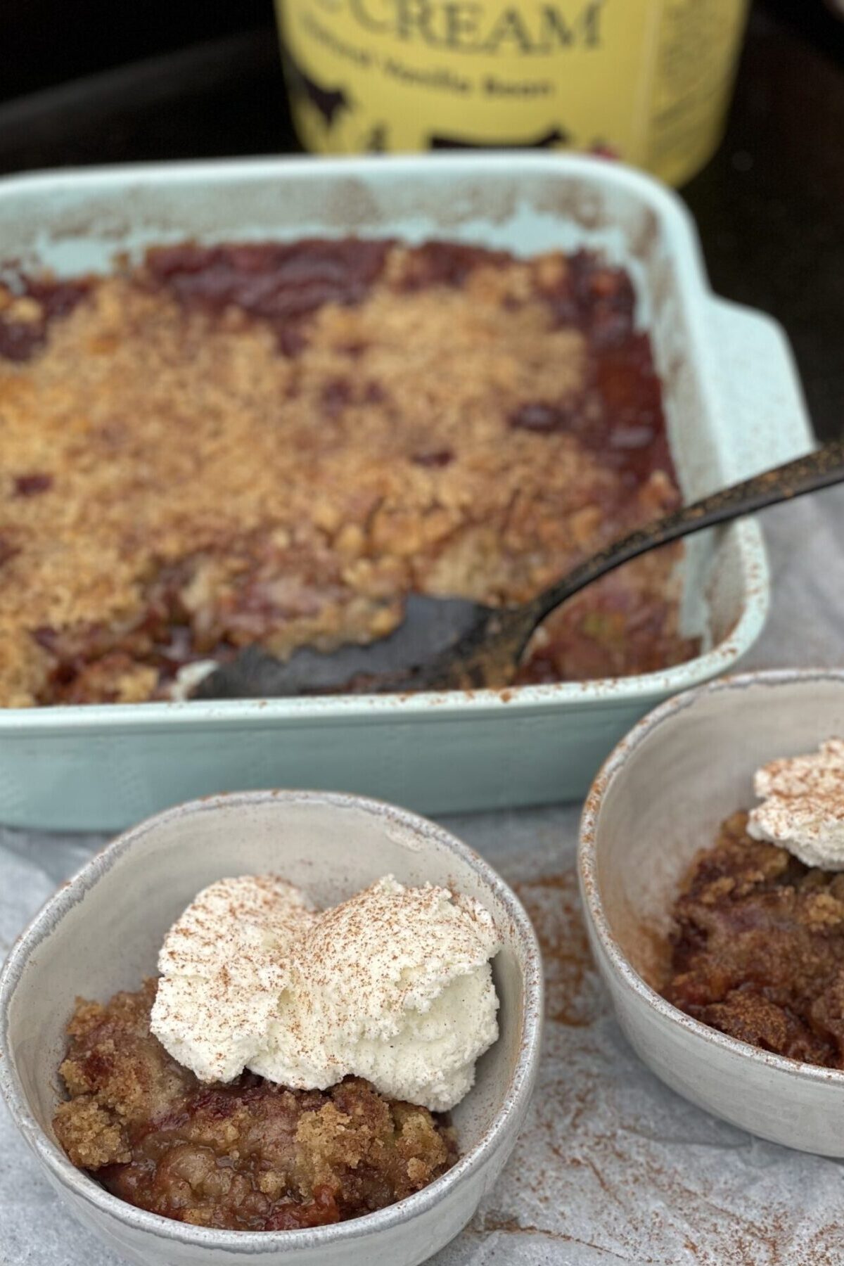 Rhubarb Crisp - Pairing