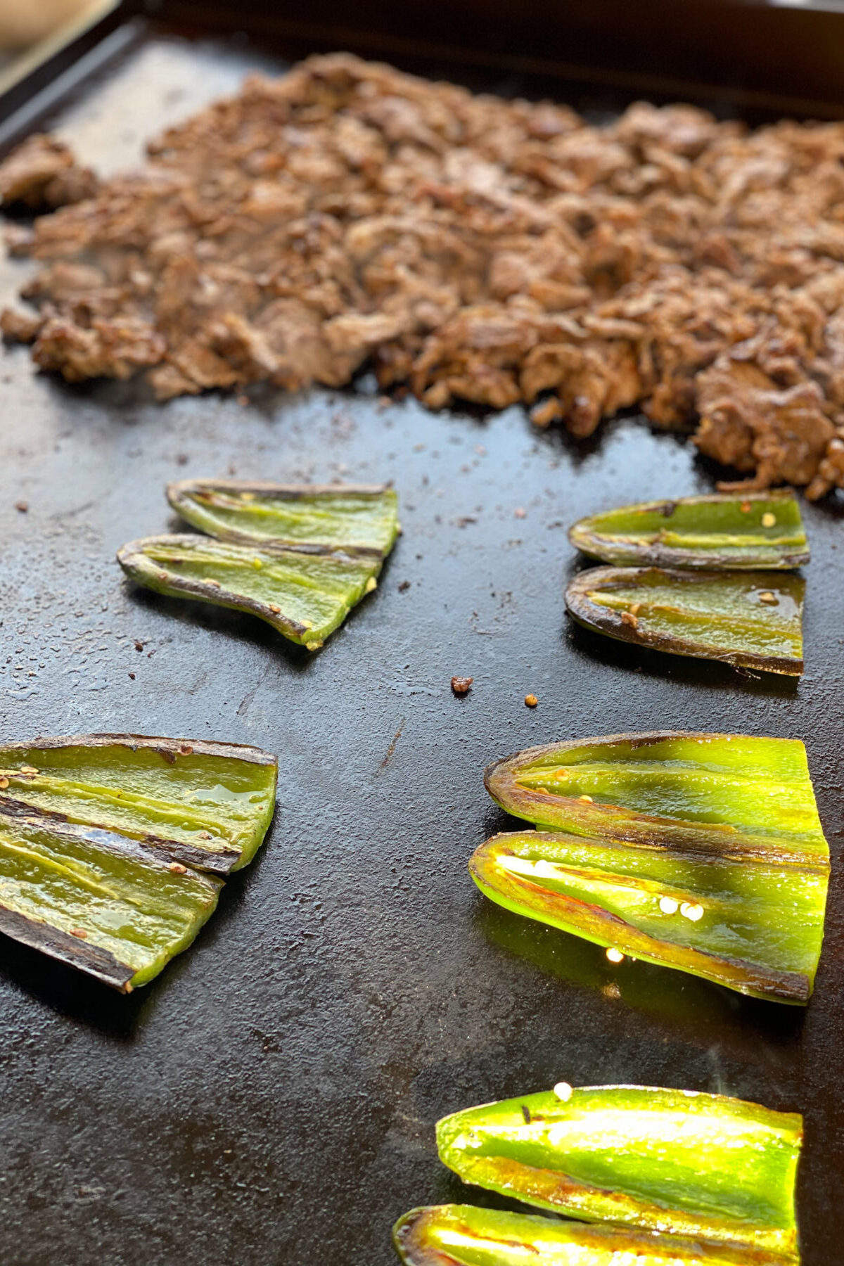 Spicy Steak Chile Relleno Tacos - Method