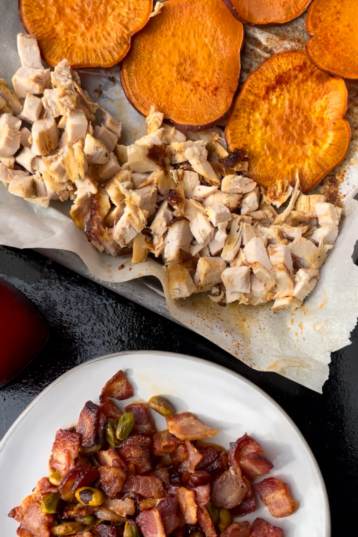 Thanksgiving Leftovers Salad - Ingredients V2