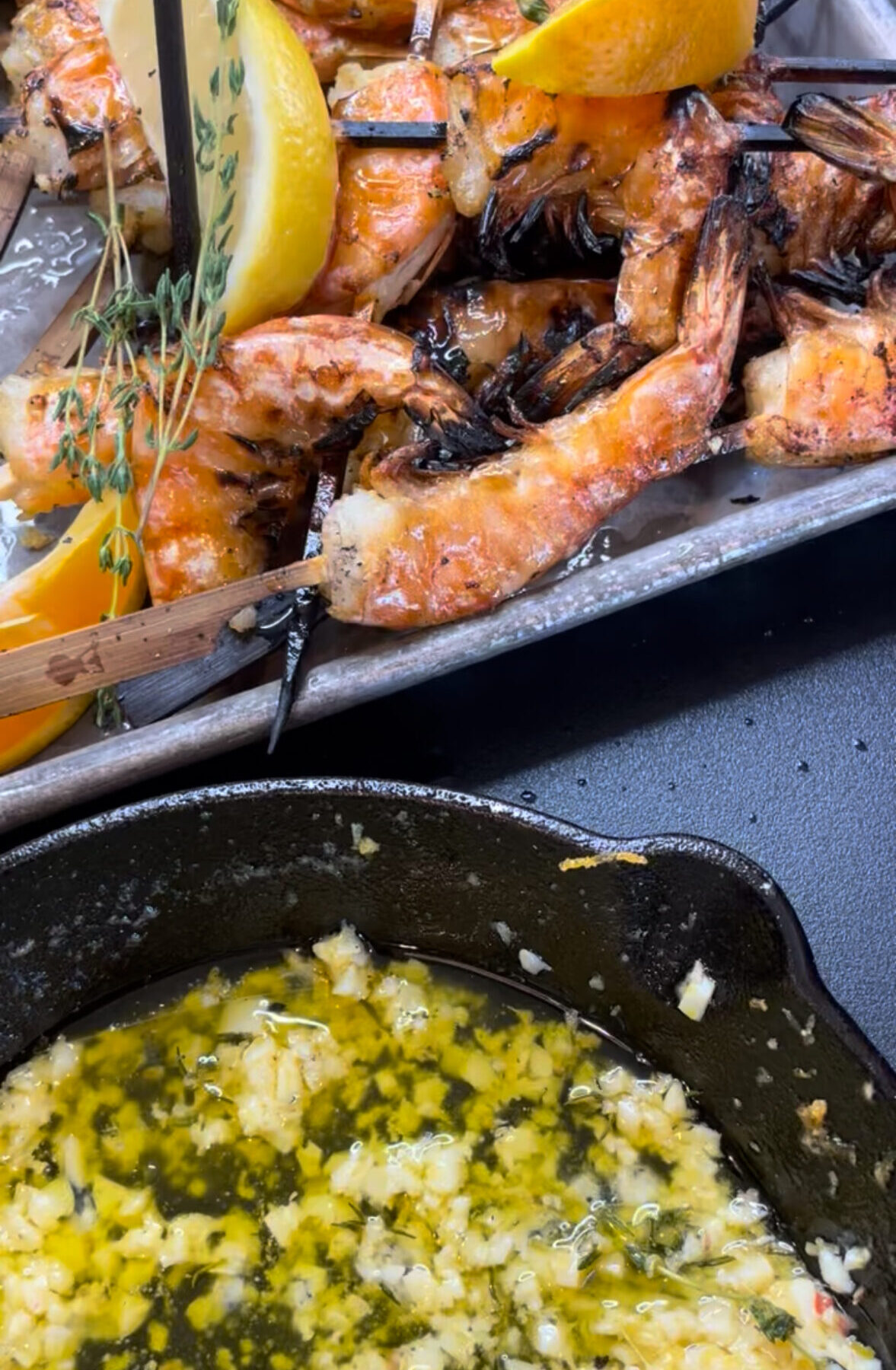 Woodfired Citrus Garlic-Herb Shrimp - Pairing