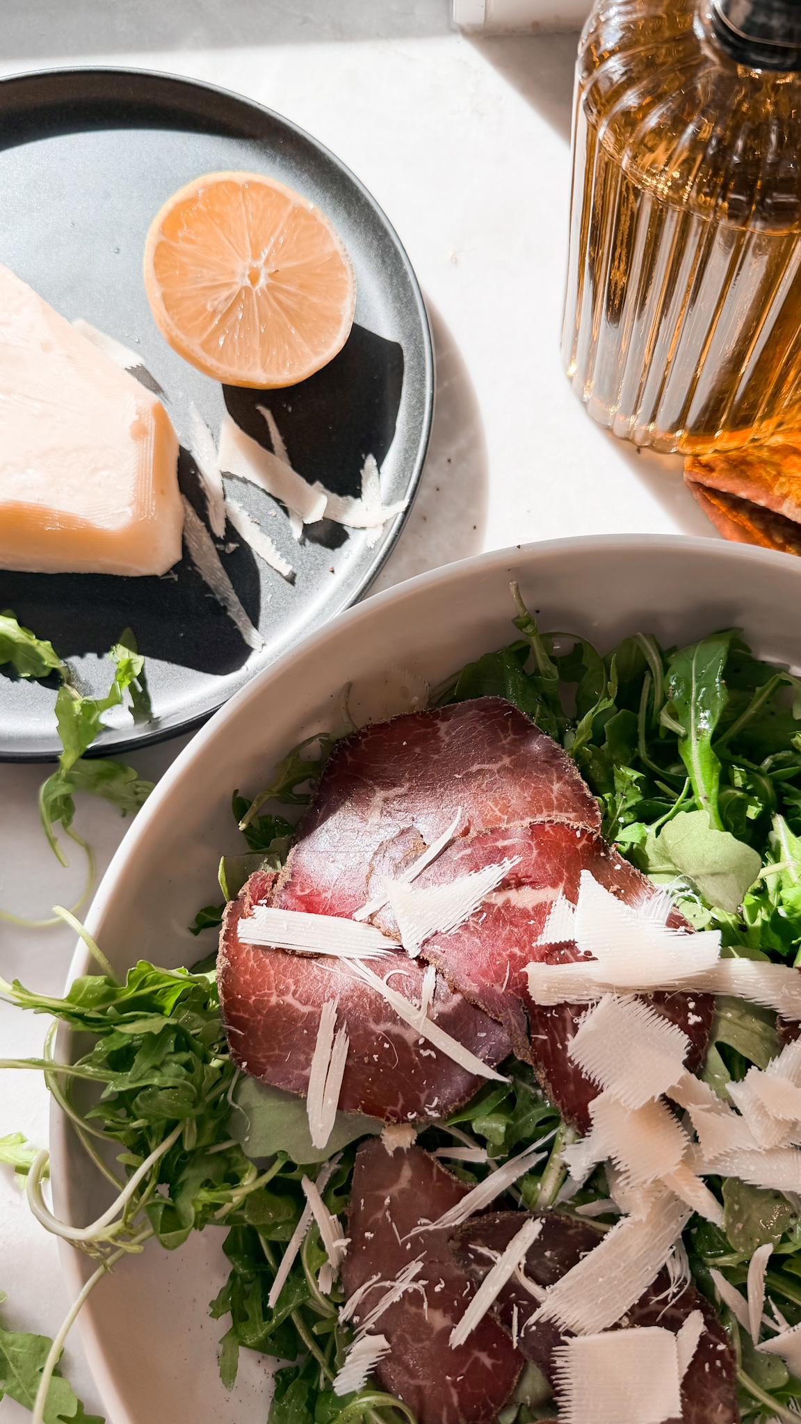 Bresaola Salad - Close up