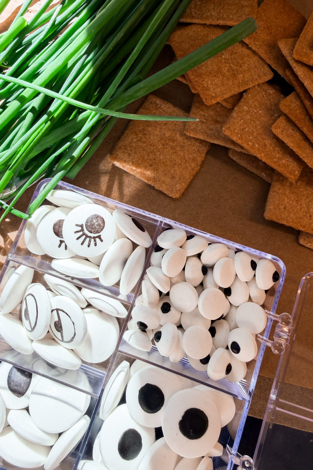 Halloween Cheese Ball Decorating and Serving
