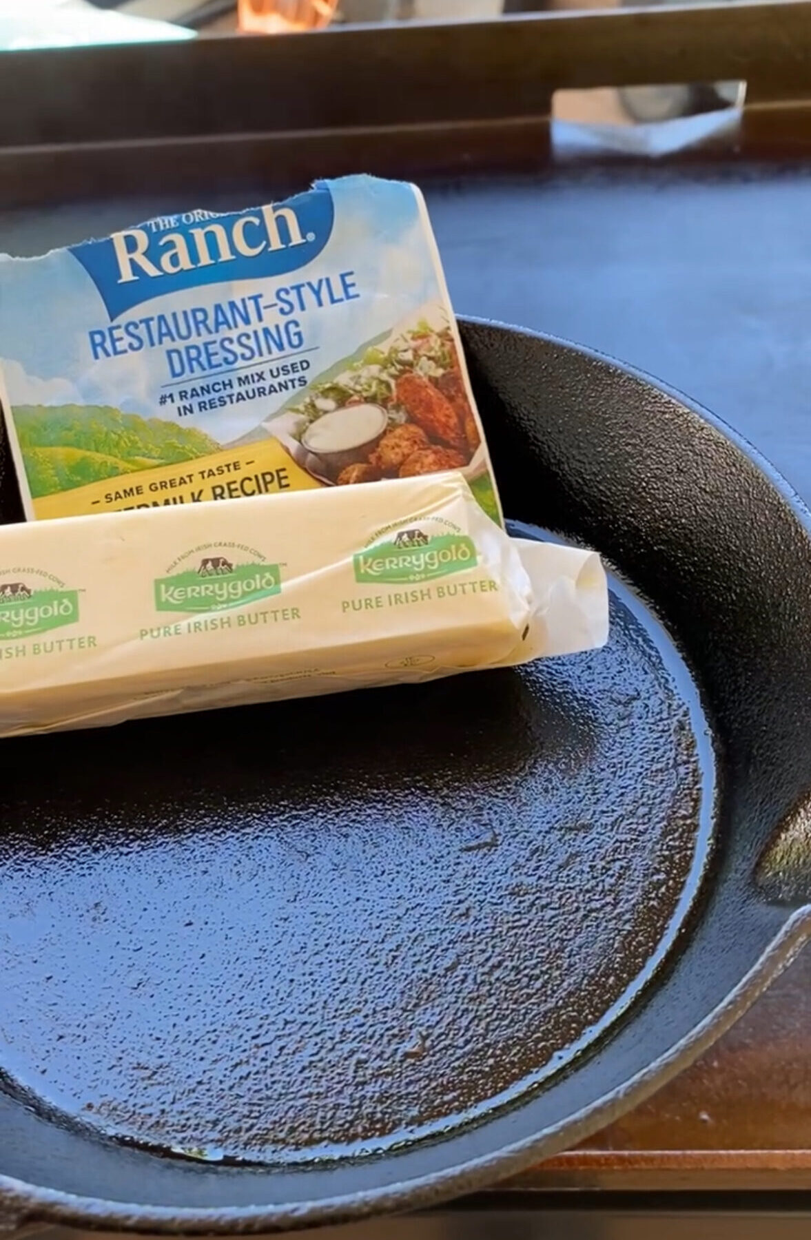 Ranch Butter Smash Burger Sliders - Ingredients