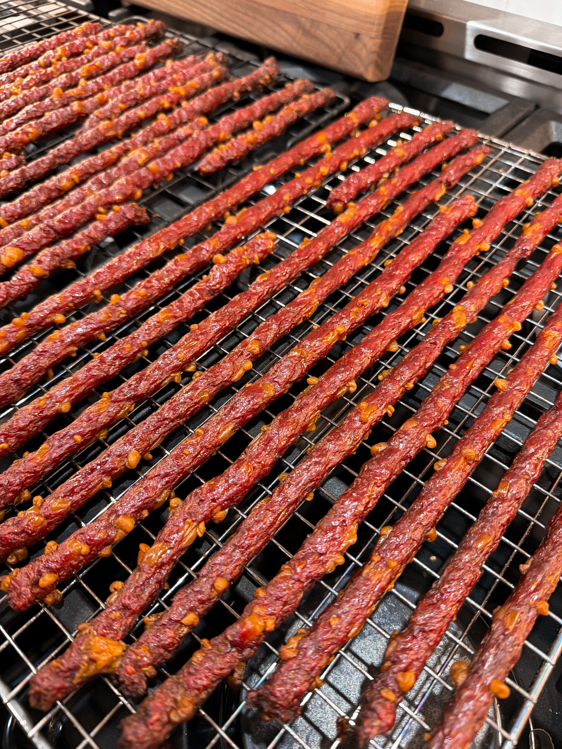 Beef Jerky Sticks - Habanero Gouda - Cooling