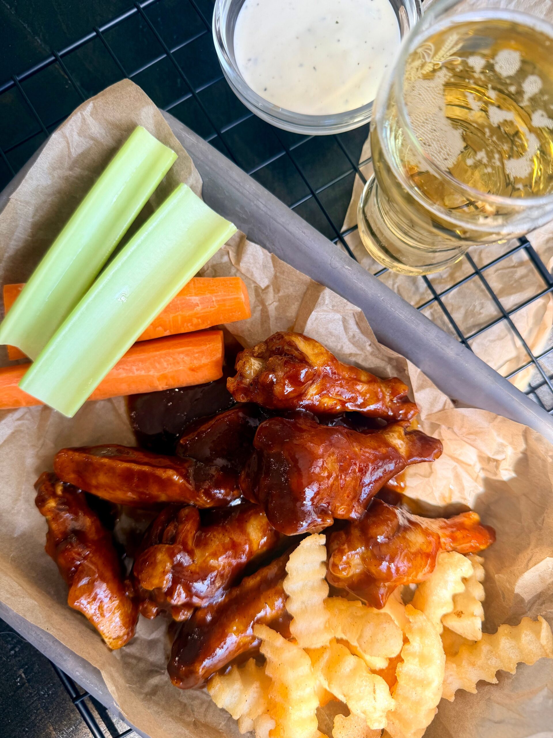 Brown Butter Barbeque Wings - Final Cover