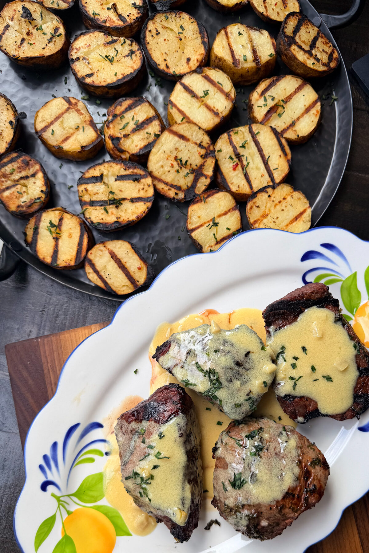 Italian Dressing Grilled Potatoes
