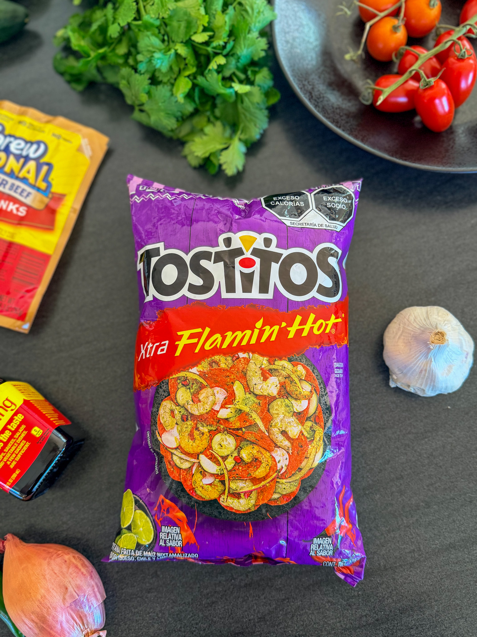 Flamin' Hot Tostitos Hot Dog Ceviche - Chips