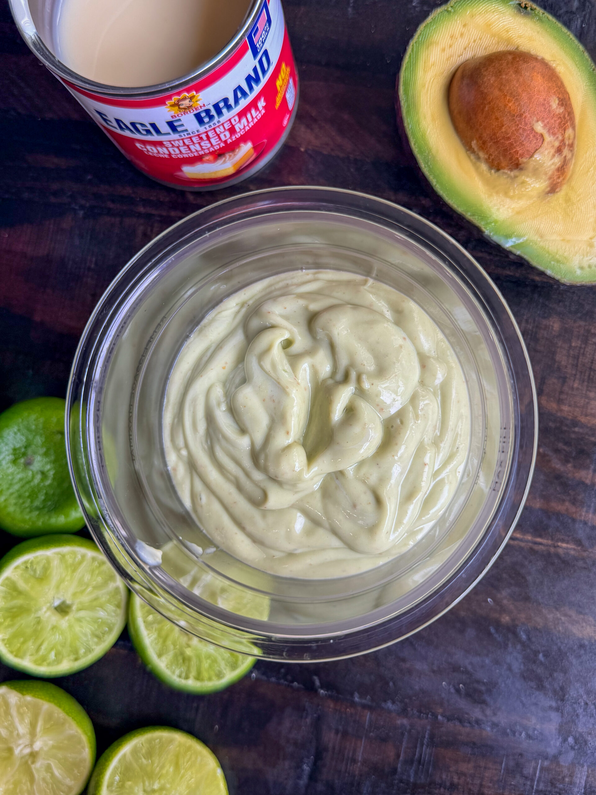 Key Lime Pie Creami - Ingredients