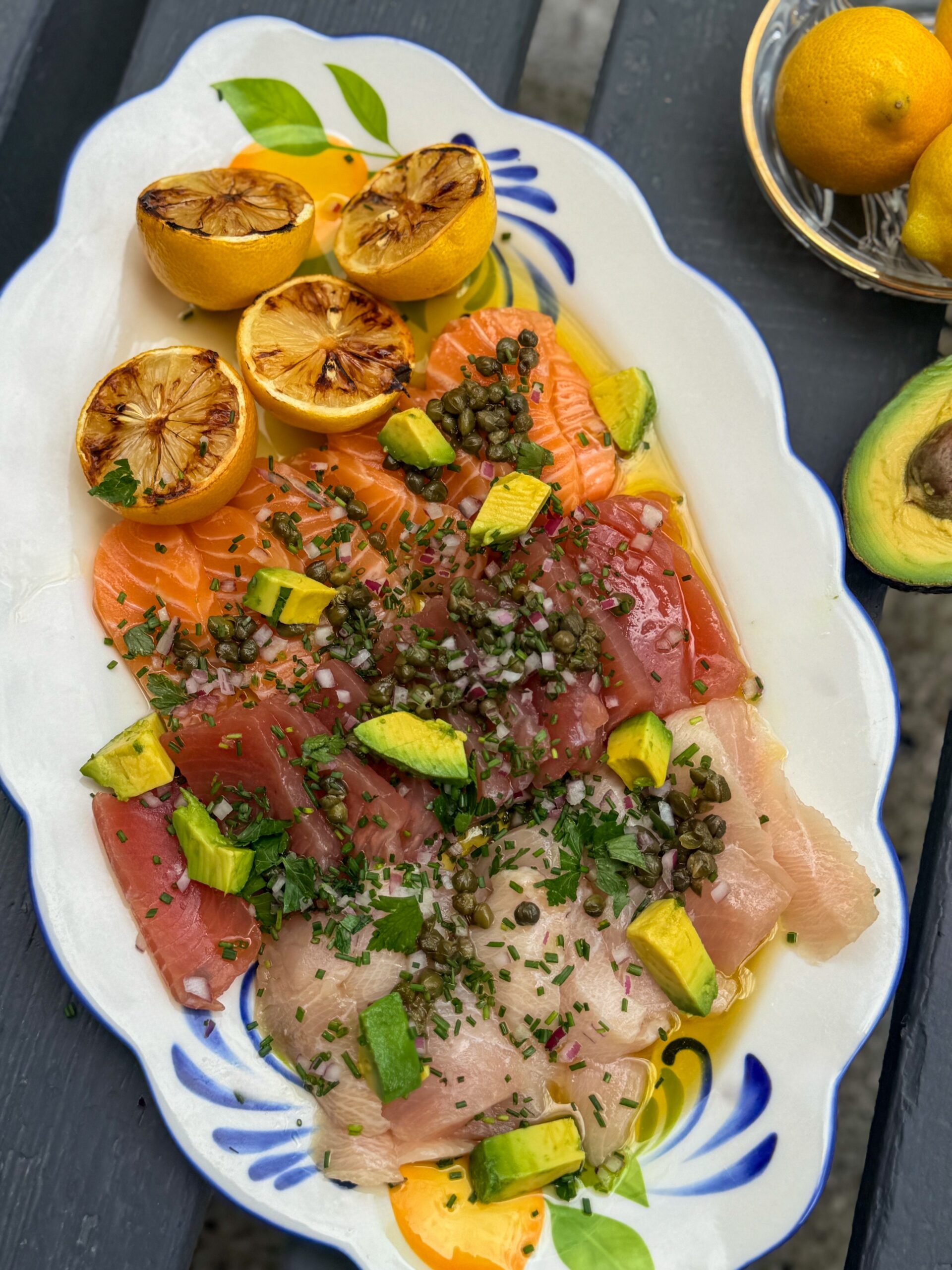 Sicilian sashimi - Close Up